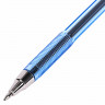 Ручка шариковая  прозрачный корпус  (BEIFA) синий 0,7мм арт.927