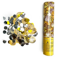 Хлопушка 20см "Монеты" арт.6073640