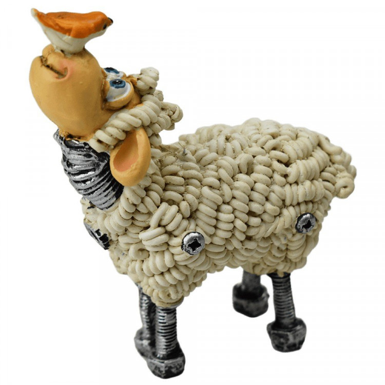 яяяСтатуэтка СИМВОЛ ГОДА "Овечка" 9*4*10,5см арт.EVE50231