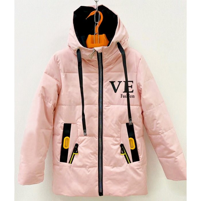 Куртка осенняя для девочки (MULTIBREND) арт.zz-GX50-4 размерный ряд 32/128-40/152 цвет розовый