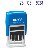 Датер автоматический COLOP 3,8мм месяц цифрами (мини)арт.S120Bank