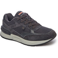 Кроссовки для мальчика (STROBBS) серый верх-натуральная замша/искусственная кожа/текстиль подкладка-текстиль  размерный ряд 36-40 артикул F7239-1