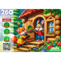 Пазл 260 элементов Оживи мультфильм Заюшкина избушка (РК) арт.П260-3555