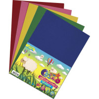 Цветная бумага бархатная А4 05л 05цв (deVENTE) 145 г/м в пакете арт 8040510