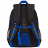 Рюкзак для мальчиков (GRIZZLY) арт RB-152-1/2 черный - синий 27х41х20 см