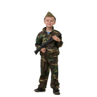 Костюм М (ВОИН) Разведчик (куртка,брюки,пилотка) р.26/104-40/158 арт.5700