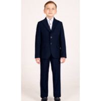 Костюм (Praleska) арт.23033-2 Президент (пиджак классический/брюки зауженные) размерный ряд 28/122-46/182 цвет синий