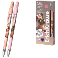 Ручка гелевая ПИШИ-СТИРАЙ (ErichKrause) R-301 Магия Френч (Magic Frenchie) синий, 0,5мм арт.65335