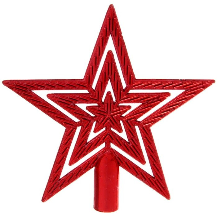 Наконечник 9,5см "Звезда" красный арт.201-0607