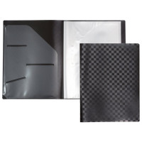 Папка 20 файлов 0,40мм пл. deVENTE Total Black арт.3100300 (Ст.24)