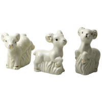 яяяСтатуэтка СИМВОЛ ГОДА "Овечка" 8см арт.671772