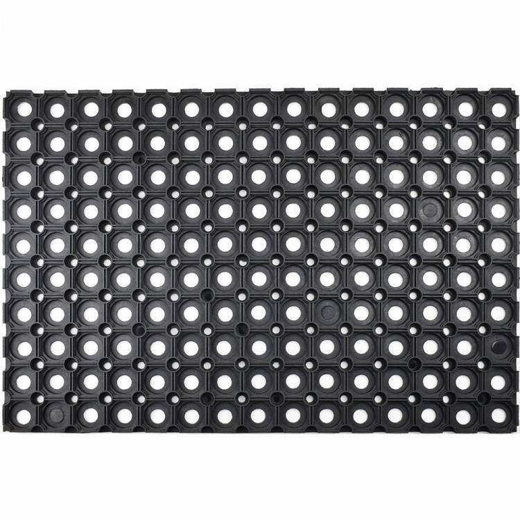 Коврик резиновый (400х600 мм) грязезащ. со сквозн.отверстиями толщ.16мм