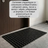 Коврик резиновый (400х600 мм) грязезащ. со сквозн.отверстиями толщ.16мм