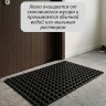 Коврик резиновый (400х600 мм) грязезащ. со сквозн.отверстиями толщ.16мм