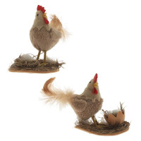 Статуэтка декор. "Петух" 13см асс. арт.747616