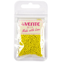 Бисер круглый 2мм 10гр (deVENTE) Opaque непрозрачный матовый желтый арт.8001385