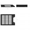Лоток для бумаг решетчатый 1 секция черный ErichKrause Classic арт.13391 (Ст.1)
