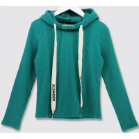 Джемпер для девочки (Deloras) артикул 21967 р.34/134-44/164 цвет темно-бирюзовый