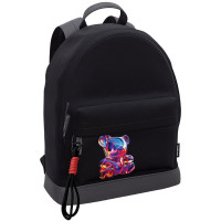 Рюкзак для девочек (ErichKrause) StreetLine Light Jelly Bear черный 41x13x31 см арт.63010