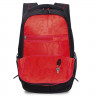 Рюкзак для мальчиков (Grizzly) арт RU-237-1/2 черный-красный 31х43х20см