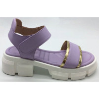 Босоножки для девочки (MEDANNA) черный верх-искусственная кожа подкладка-искусственная кожа размерный ряд 36-40 арт.m-dff-S168-1