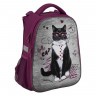 Ранец для девочек школьный (KITE) Black cat 38x29x16 см арт.531