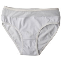 Трусы для девочки арт.472002 размер 36/146-152 (10/11) цвет белый 100% хлопок