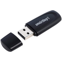 Флеш диск 4GB USB 2.0 Smartbuy Scout Black, черный