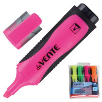 Маркер флуорисцентный  deVENTE 1-4мм набор 4шт желт/зел/оранж/роз арт.5045329