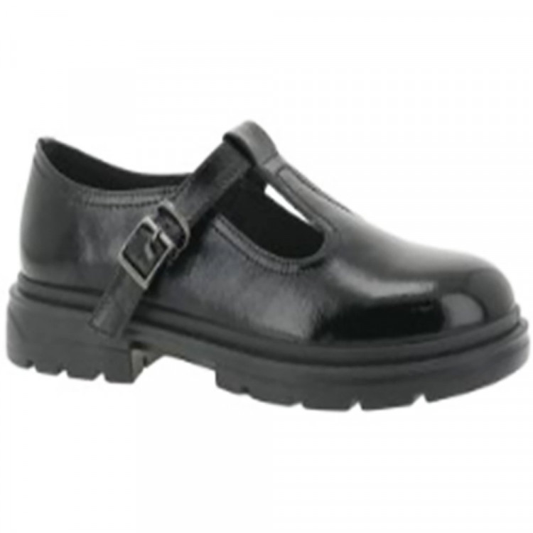 Туфли для девочки (BADEN KIDS) черный верх-натуральная кожа кожа подкладка-текстиль артикул KPA004-051