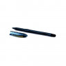Ручка шариковая  прозрачный корпус  (BEIFA) син/масл 0,5мм 