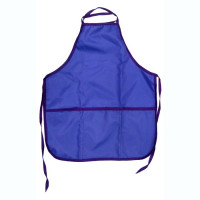 Фартук для детского творчества (Лист-Арт) с 3 карманами сиреневый 535х445мм арт.208697