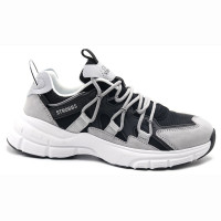 Кроссовки для мальчика (STROBBS) серый верх-текстиль  подкладка-текстиль размерный ряд 36-40 артикул F7471-3