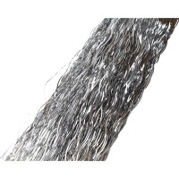 Дождь новогодний двуслойный "Волна" 20*500см цв.серебро