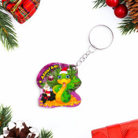 Брелок "К деньгам!" змея со свечой арт.10577477