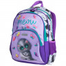 Рюкзак для девочек школьный (Attomex) Basic Meow Cat 38x27x17см арт.7033438