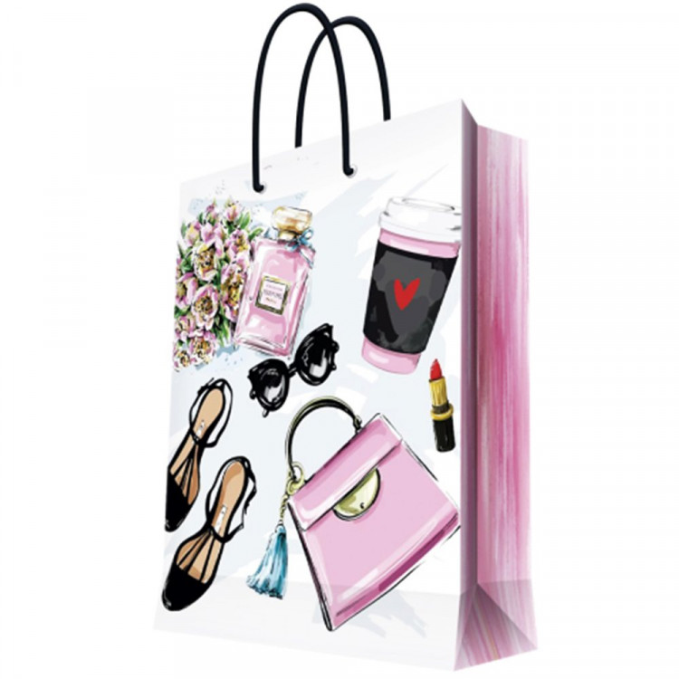 Пакет подароч. бумаж. 17,8*22,9см "В тренде" арт.93862FE