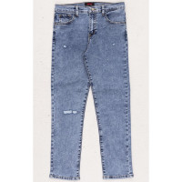 Джинсы для мальчика (DMB) артикул 4751 размерный ряд 28/104-32/128 цвет голубой