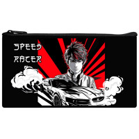 Пенал-косметичка 1 отделение плоский (Оникс) 01-20 Аниме гонщик 205х108мм мягкий арт.87946