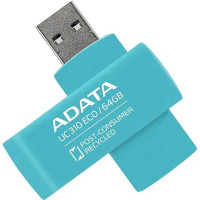 Флеш диск 64GB USB 3.2 A-DATA UC310, зеленый