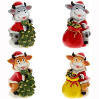 Копилка СГ "Коровка" 12см в ассортименте арт.753393