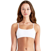 Топ для девочки подростковый арт.4408 размер 158-186 цвет белый 100% х/б