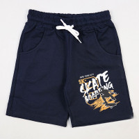 Шорты для мальчика артикул Lumina kids 41945 размер 30/122-38/146 цвет темно-синий