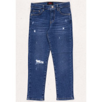 Джинсы для мальчика (DMB) артикул 4751 размерный ряд 28/104-32/128 цвет индиго