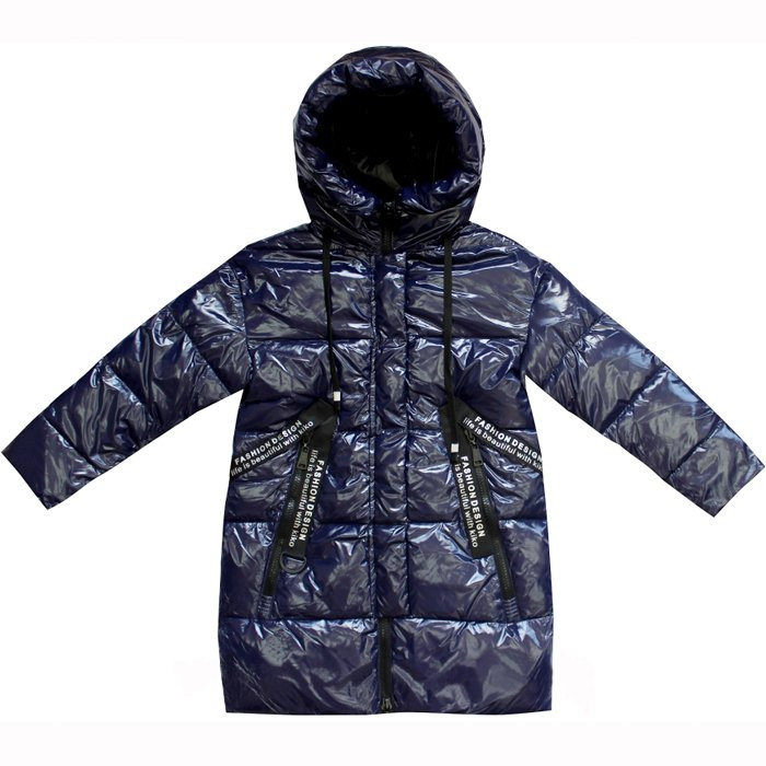 яяяКуртка зимняя для девочки (KIKO) арт.5731 цвет синий