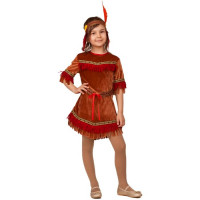 Костюм Д ИНДИАНКА (платье,головной убор) р.28/110-38/146 арт.21-41