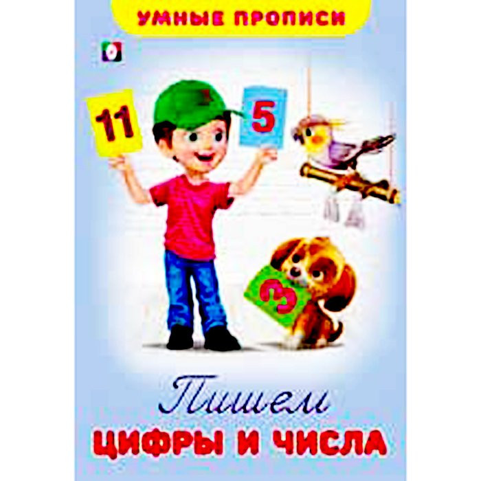 Раскраска А5 Умные прописи Пишем цифры и числа (Фламинго) арт 25519
