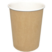 Стакан бумажный 300/355мл крафт10 шт/уп (Ст.50/1000)