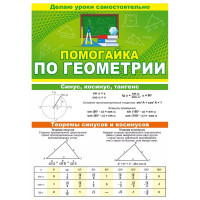 Буклет А5 Помогайка по геометрии арт 87 809