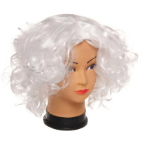 Парик карнавальный "Мерлин" цв.белый арт.772-032